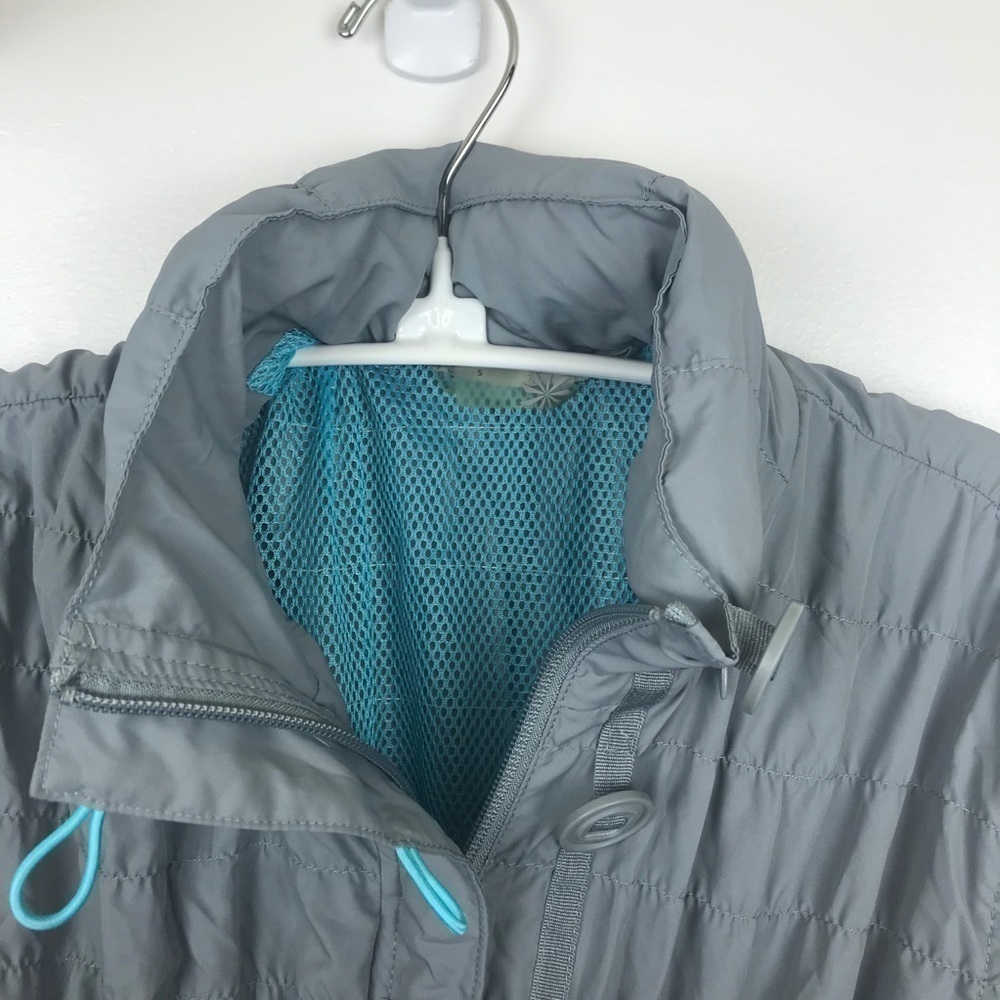 Athleta Windbreaker Raining Gray Jacket Size S - image 4